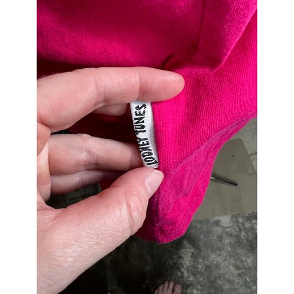 T-shirt Loony Toons sylvester tweety bird embroidered hot pink - Picture 7 of 9